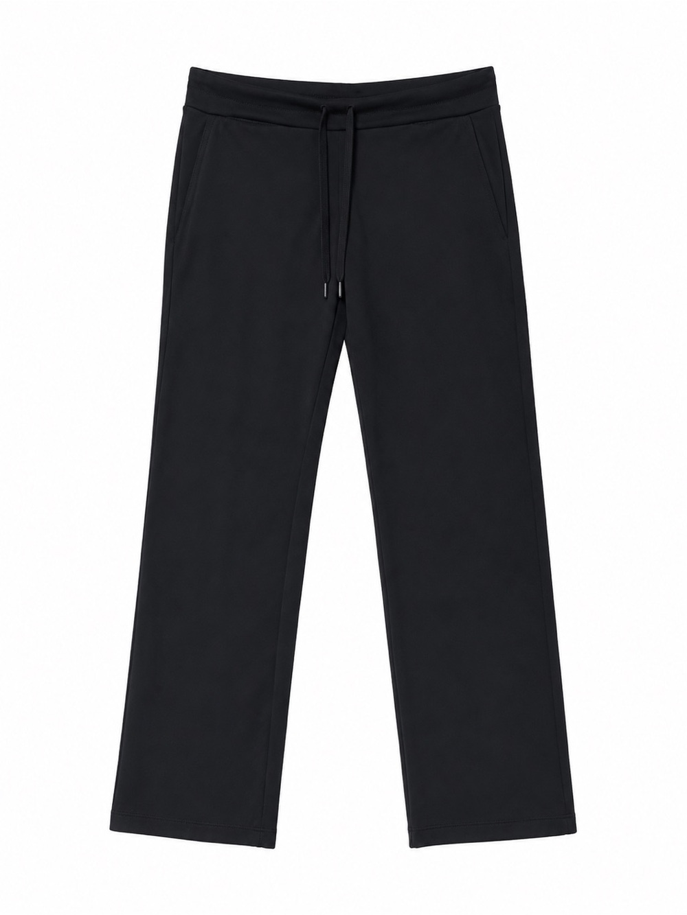 adidas Black Wide Leg Golf Drawstring Pants